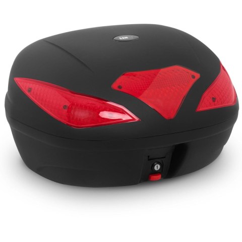KUFER BAGAŻNIK CENTRALNY MOTOCYKLOWY NA 2 KASKI Z PŁYTĄ MONTAŻOWĄ 62 L KUFER BAGAŻNIK CENTRALNY MOTOCYKLOWY NA 2 KASKI Z PŁYTĄ MONTAŻOWĄ 62 L