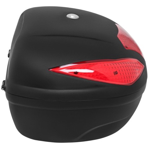 KUFER BAGAŻNIK CENTRALNY MOTOCYKLOWY NA 2 KASKI Z PŁYTĄ MONTAŻOWĄ 62 L KUFER BAGAŻNIK CENTRALNY MOTOCYKLOWY NA 2 KASKI Z PŁYTĄ MONTAŻOWĄ 62 L