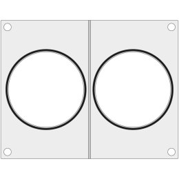 MATRYCA FORMA DO ZGRZEWAREK MCS NA DWA POJEMNIKI NA ZUPĘ ŚR. 115 MM - HENDI 805497