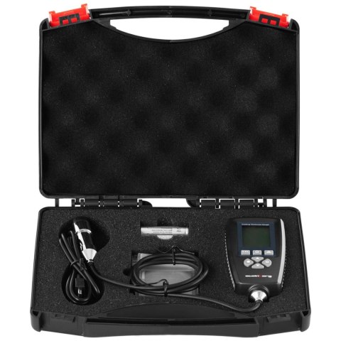 MIERNIK TESTER GRUBOŚCI LAKIERU SAMOCHODOWEGO ZAKRES 0 - 2000 µM USB MIERNIK TESTER GRUBOŚCI LAKIERU SAMOCHODOWEGO ZAKRES 0 - 2000 µM USB