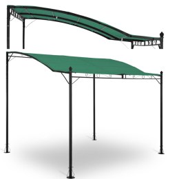 ZADASZENIE OGRODOWE ALTANA WOLNOSTOJĄCA 2.6 X 3 X 2.5 M ZIELONA