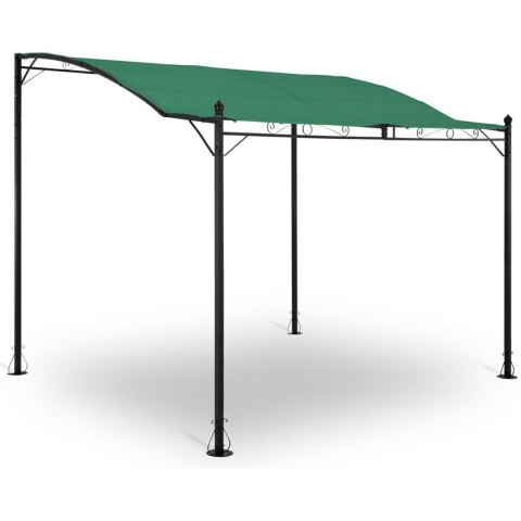 ZADASZENIE OGRODOWE ALTANA WOLNOSTOJĄCA 2.6 X 3 X 2.5 M ZIELONA ZADASZENIE OGRODOWE ALTANA WOLNOSTOJĄCA 2.6 X 3 X 2.5 M ZIELONA