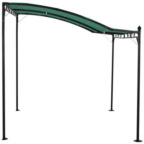 ZADASZENIE OGRODOWE ALTANA WOLNOSTOJĄCA 2.6 X 3 X 2.5 M ZIELONA ZADASZENIE OGRODOWE ALTANA WOLNOSTOJĄCA 2.6 X 3 X 2.5 M ZIELONA