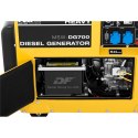 AGREGAT GENERATOR PRĄDOTWÓRCZY DIESEL MOBILNY CHŁODZONY POWIETRZEM 230/400 V 4.4 KW 5.5 KVA 14.5 L