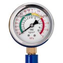 INFLATOR ZBIORNIK CIŚNIENIOWY DO POMPOWANIA KÓŁ OPON Z MANOMETREM 8 BAR 19.5 L