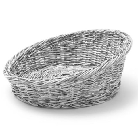 KOSZ EKSPOZYCYJNY NA PIECZYWO OWOCE SKOŚNY OKRĄGŁY ŚR. 310 MM SZARY - HENDI 426562 KOSZ EKSPOZYCYJNY NA PIECZYWO OWOCE SKOŚNY OKRĄGŁY ŚR. 310 MM SZARY - HENDI 426562