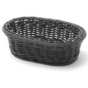 KOSZYK NA PIECZYWO OWALNY POLIPROPYLENOWY CZARNY 190X120X60 MM - HENDI 426777