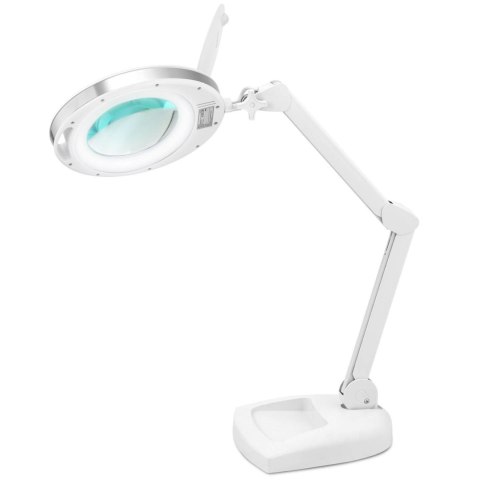 LAMPA KOSMETYCZNA Z LUPĄ SZKŁEM POWIĘKSZAJĄCYM NA BIURKO 5 DPI 60X LED ŚR. 127 MM LAMPA KOSMETYCZNA Z LUPĄ SZKŁEM POWIĘKSZAJĄCYM NA BIURKO 5 DPI 60X LED ŚR. 127 MM