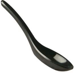ŁYŻKA DO PRZYSTAWEK DIPÓW Z MELAMINY 135 X 45 MM CZARNA - HENDI 566596
