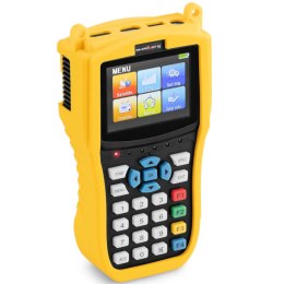 MIERNIK SYGNAŁU TELEWIZYJNEGO SATELITARNEGO DVB-S2 DISEQC 1.0-1.3 USALS CCTV LED USB 2200MAH