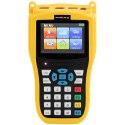 MIERNIK SYGNAŁU TELEWIZYJNEGO SATELITARNEGO DVB-S2 DISEQC 1.0-1.3 USALS CCTV LED USB 2200MAH