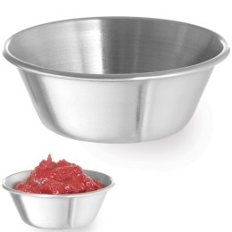 MISECZKA RAMEKIN NACZYNIE DO SOSÓW DIPÓW ZE STALI NIERDZEWNEJ ŚR. 62 MM 12 SZT. 45 ML - HENDI 400012