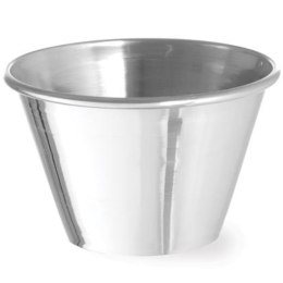 MISECZKA RAMEKIN NACZYNIE DO SOSÓW DIPÓW ZE STALI NIERDZEWNEJ ŚR. 62 MM 12 SZT. 70 ML - HENDI 400029