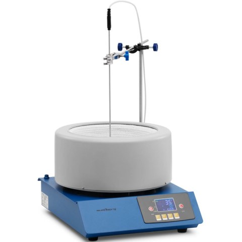 PŁASZCZ GRZEWCZY LABORATORYJNY Z MIESZADŁEM MAGNETYCZNYM + STATYW 5 L 1800 OBR./MIN 300 C PŁASZCZ GRZEWCZY LABORATORYJNY Z MIESZADŁEM MAGNETYCZNYM + STATYW 5 L 1800 OBR./MIN 300 C