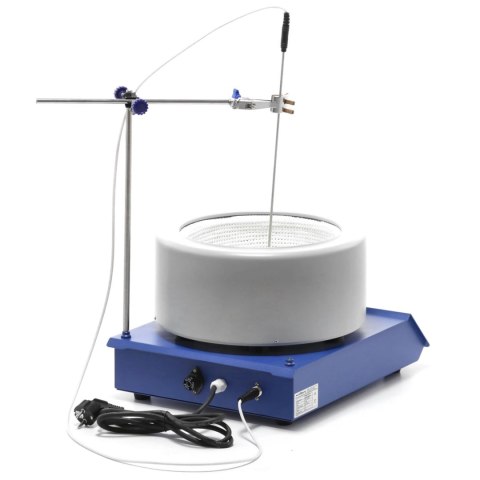 PŁASZCZ GRZEWCZY LABORATORYJNY Z MIESZADŁEM MAGNETYCZNYM + STATYW 5 L 1800 OBR./MIN 300 C PŁASZCZ GRZEWCZY LABORATORYJNY Z MIESZADŁEM MAGNETYCZNYM + STATYW 5 L 1800 OBR./MIN 300 C
