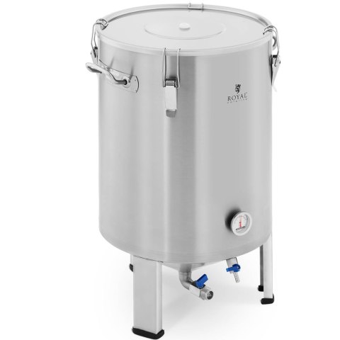 POJEMNIK KOCIOŁ FERMENTACYJNY FERMENTATOR DO PIWA ZE STALI NIERDZEWNEJ 60 L POJEMNIK KOCIOŁ FERMENTACYJNY FERMENTATOR DO PIWA ZE STALI NIERDZEWNEJ 60 L