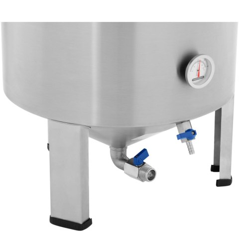POJEMNIK KOCIOŁ FERMENTACYJNY FERMENTATOR DO PIWA ZE STALI NIERDZEWNEJ 60 L POJEMNIK KOCIOŁ FERMENTACYJNY FERMENTATOR DO PIWA ZE STALI NIERDZEWNEJ 60 L
