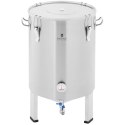 POJEMNIK KOCIOŁ FERMENTACYJNY FERMENTATOR DO PIWA ZE STALI NIERDZEWNEJ 60 L