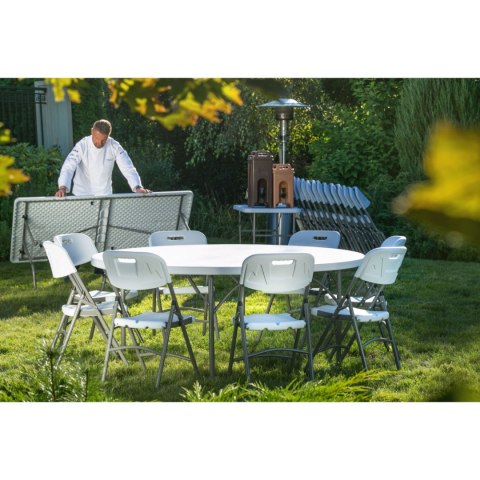 STÓŁ CATERINGOWY OKRĄGŁY SKŁADANY DO 250 KG ŚR. 1500 X 740 MM - HENDI 810996 STÓŁ CATERINGOWY OKRĄGŁY SKŁADANY DO 250 KG ŚR. 1500 X 740 MM - HENDI 810996