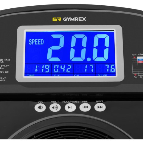 BIEŻNIA ELEKTRYCZNA TRENINGOWA PROFESJONALNA DO 120 KG 12 PROGRAMÓW LCD 1837 W BIEŻNIA ELEKTRYCZNA TRENINGOWA PROFESJONALNA DO 120 KG 12 PROGRAMÓW LCD 1837 W