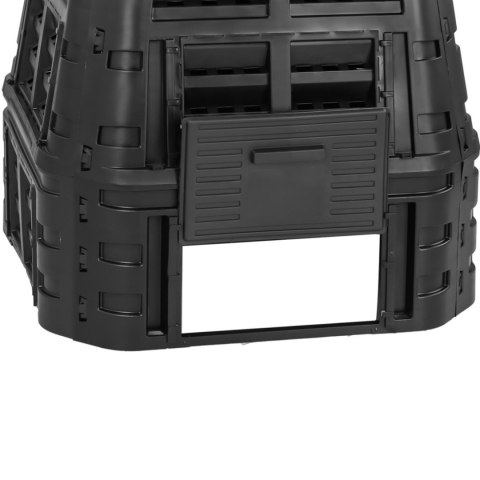 KOMPOSTOWNIK OGRODOWY NA ODPADKI ORGANICZNE 93 X 93 X 113 CM 740 L KOMPOSTOWNIK OGRODOWY NA ODPADKI ORGANICZNE 93 X 93 X 113 CM 740 L