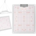 LAMPA DO UPRAWY WZROSTU ROŚLIN PEŁNE SPEKTRUM 30 X 24 CM 234 LED 110 W SREBRNA