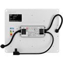 LAMPA DO UPRAWY WZROSTU ROŚLIN PEŁNE SPEKTRUM 30 X 24 CM 234 LED 110 W SREBRNA