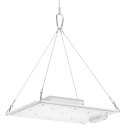 LAMPA DO UPRAWY WZROSTU ROŚLIN PEŁNE SPEKTRUM 30 X 24 CM 234 LED 110 W SREBRNA