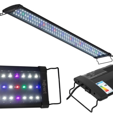 LAMPA OŚWIETLENIE LED DO AKWARIUM WZROSTU ROŚLIN PEŁNE SPEKTRUM 129 DIOD 90 CM 25 W LAMPA OŚWIETLENIE LED DO AKWARIUM WZROSTU ROŚLIN PEŁNE SPEKTRUM 129 DIOD 90 CM 25 W