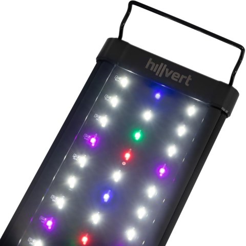 LAMPA OŚWIETLENIE LED DO AKWARIUM WZROSTU ROŚLIN PEŁNE SPEKTRUM 129 DIOD 90 CM 25 W LAMPA OŚWIETLENIE LED DO AKWARIUM WZROSTU ROŚLIN PEŁNE SPEKTRUM 129 DIOD 90 CM 25 W