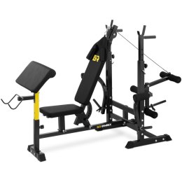 ŁAWKA DO ĆWICZEŃ WIELOFUNKCYJNA REGULOWANA MODLITEWNIK DO 110 KG