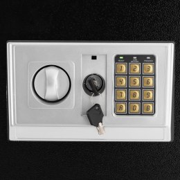 SEJF ELEKTRONICZNY DOMOWY BIUROWY Z ZAMKIEM SZYFROWYM STALOWY 35X34.5X50 CM