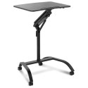 STOLIK STOJAK POD LAPTOPA MOBILNY NA KÓŁKACH REGULOWANY WYS. 85-116 CM DO 10 KG