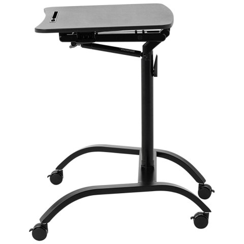 STOLIK STOJAK POD LAPTOPA MOBILNY NA KÓŁKACH REGULOWANY WYS. 85-116 CM DO 10 KG STOLIK STOJAK POD LAPTOPA MOBILNY NA KÓŁKACH REGULOWANY WYS. 85-116 CM DO 10 KG
