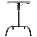 STOLIK STOJAK POD LAPTOPA MOBILNY NA KÓŁKACH REGULOWANY WYS. 85-116 CM DO 10 KG