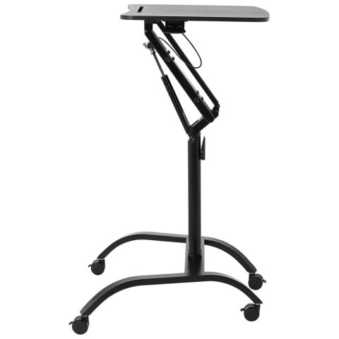 STOLIK STOJAK POD LAPTOPA MOBILNY NA KÓŁKACH REGULOWANY WYS. 85-116 CM DO 10 KG STOLIK STOJAK POD LAPTOPA MOBILNY NA KÓŁKACH REGULOWANY WYS. 85-116 CM DO 10 KG
