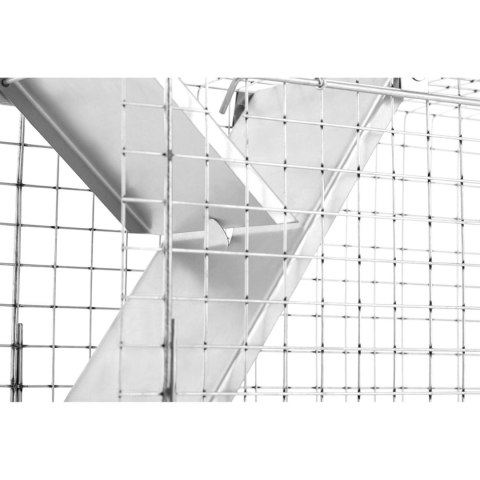 ŻYWOŁAPKA PUŁAPKA ŁAPKA NA SZCZURY KUNY ZATRZASKOWA DWUSTRONNA 1020X200X270 MM ZESTAW ŻYWOŁAPKA PUŁAPKA ŁAPKA NA SZCZURY KUNY ZATRZASKOWA DWUSTRONNA 1020X200X270 MM ZESTAW