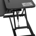 PODSTAWKA STOLIK STACJA ROBOCZA POD MONITOR LAPTOPA REGULOWANA 110-505 MM DO 15 KG