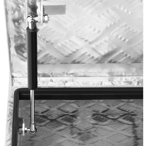 SKRZYNKA NARZĘDZIOWA TRANSPORTOWA ALUMINIOWA ZAMYKANA NA KLUCZ 280 L 177 X 40 X 40 CM SKRZYNKA NARZĘDZIOWA TRANSPORTOWA ALUMINIOWA ZAMYKANA NA KLUCZ 280 L 177 X 40 X 40 CM