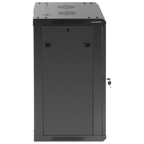 SZAFA RACK SERWEROWA INSTALACYJNA WISZĄCA 19'' 15U IP20 DO 60 KG 60X45X87 CM CZARNA SZAFA RACK SERWEROWA INSTALACYJNA WISZĄCA 19'' 15U IP20 DO 60 KG 60X45X87 CM CZARNA
