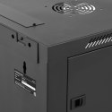 SZAFA RACK SERWEROWA SIECIOWA WISZĄCA 19'' 6U IP20 DO 60 KG 60X44X37 CM CZARNA