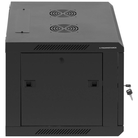 SZAFA RACK SERWEROWA SIECIOWA WISZĄCA 19'' 6U IP20 DO 60 KG 60X44X37 CM CZARNA SZAFA RACK SERWEROWA SIECIOWA WISZĄCA 19'' 6U IP20 DO 60 KG 60X44X37 CM CZARNA