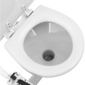 TOALETA JACHTOWA STACJONARNA CERAMICZNA Z POMPKĄ RĘCZNĄ 230 X 210 MM