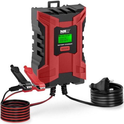 PROSTOWNIK SAMOCHODOWY AUTOMATYCZNY Z FUNKCJA PAMIĘCI LCD 105 W 6/12 V 2/6 A PROSTOWNIK SAMOCHODOWY AUTOMATYCZNY Z FUNKCJA PAMIĘCI LCD 105 W 6/12 V 2/6 A