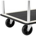 WÓZEK PÓŁKOWY TRANSPORTOWY Z UCHWYTAMI 3 PÓŁKI DO 150 KG 72 X 43 CM