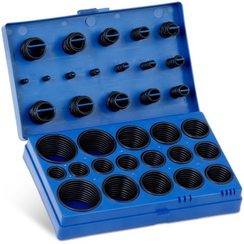 ZESTAW USZCZELEK PIERŚCIENI ORING ŚR. 3 - 50 MM 419 ELEMENTÓW ZESTAW USZCZELEK PIERŚCIENI ORING ŚR. 3 - 50 MM 419 ELEMENTÓW
