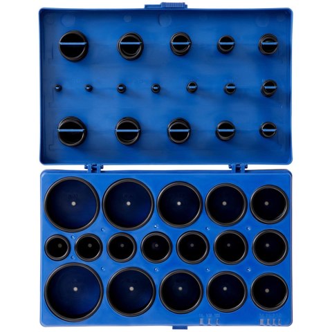 ZESTAW USZCZELEK PIERŚCIENI ORING ŚR. 3 - 50 MM 419 ELEMENTÓW ZESTAW USZCZELEK PIERŚCIENI ORING ŚR. 3 - 50 MM 419 ELEMENTÓW