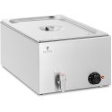 BEMAR PODGRZEWACZ ELEKTRYCZNY Z KRANEM GN 1/1 600 W
