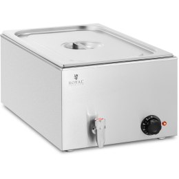 BEMAR PODGRZEWACZ ELEKTRYCZNY Z KRANEM GN 1/1 600 W