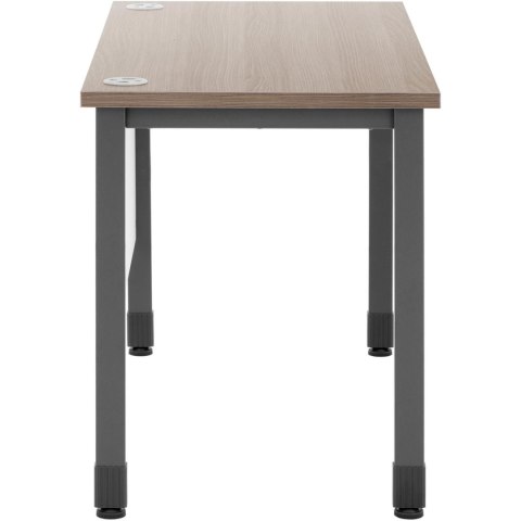 BIURKO KOMPUTEROWE RUSTYKALNE INDUSTRIALNE LOFTOWE DO BIURA DOMU 120X60 CM BRĄZOWO-SZARE BIURKO KOMPUTEROWE RUSTYKALNE INDUSTRIALNE LOFTOWE DO BIURA DOMU 120X60 CM BRĄZOWO-SZARE